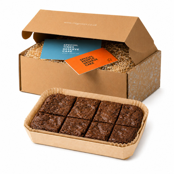 Hiking - Meg Rivers Brownie Traybake