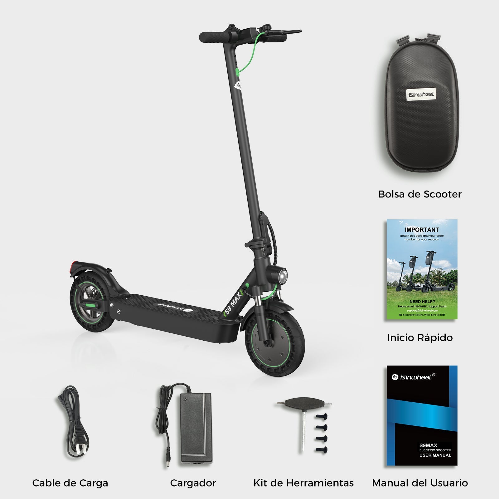 Ab Roller Wheel With Elbow Support - isinwheel® S9Pro Patinete eléctrico 350W