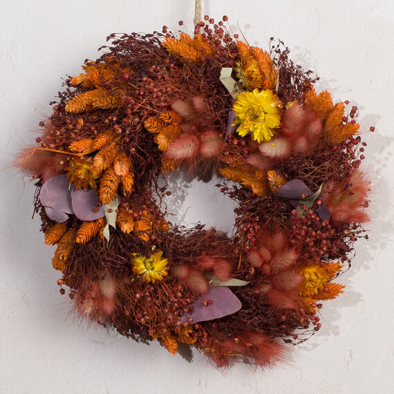 Harvest Dried Wreath - Hiking review and price
