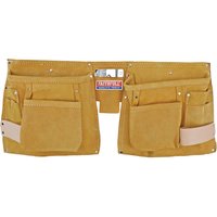 Faithfull 10 Pocket Leather To - Resistance Bands Set With Handles review and price