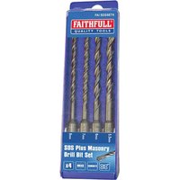 Faithfull 4 Piece SDS Plus Dri - Resistance Bands Set With Handles review and price