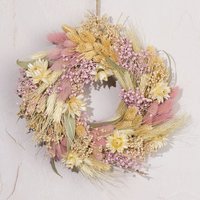Blossom Blush Dried Wreath - Hiking review and price