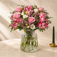 Pink Roses and Freesias - Hiking review and price