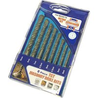 Faithfull 8 Piece Masonry Dril - Resistance Bands Set With Handles review and price